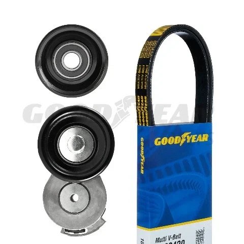 2007-2010 Ford Mustang Serpentine Belt Drive Component Kit Goodyear 3208